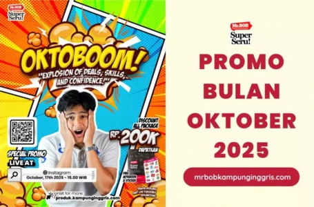 Promo Bulan Oktober 2025 - Mr.BOB Kampung Inggris